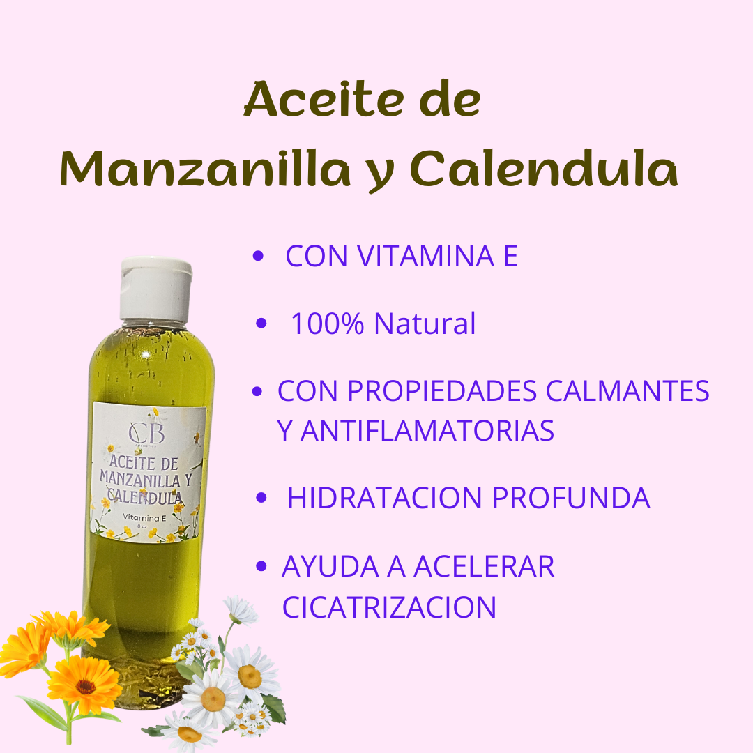 Aceite de Calendula y Manzanilla