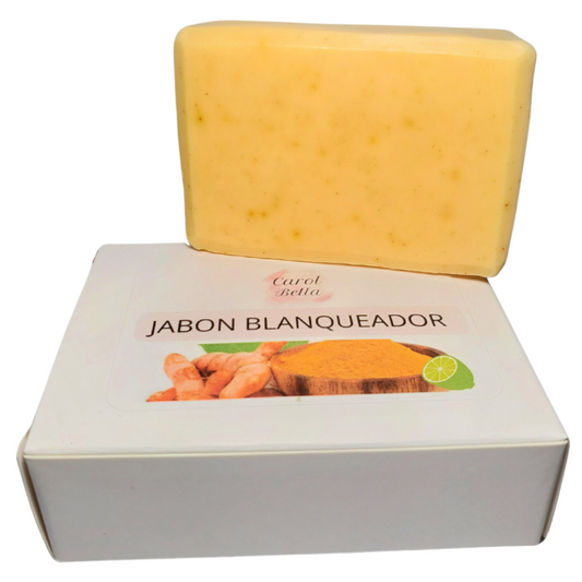 Jabon Blanqueador de Curcuma y Limon