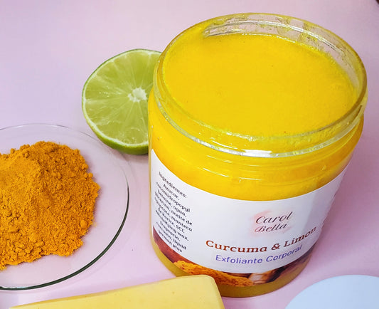 Exfoliante de Curcuma y Limon